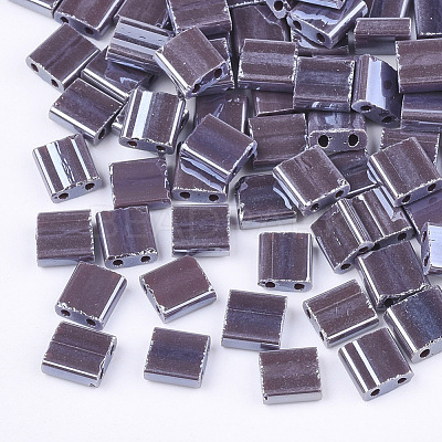 2-Hole Opaque Glass Seed Beads SEED-S023-27C-07-1