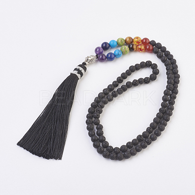 Chakra Jewelry NJEW-JN02128-01-1