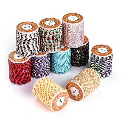 4-Ply Polycotton Cord with Metallic Thread OCOR-Z003-D96-1
