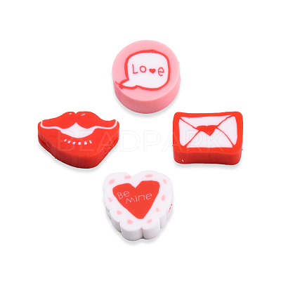 Handmade Polymer Clay Beads CLAY-N008-077-A01-1