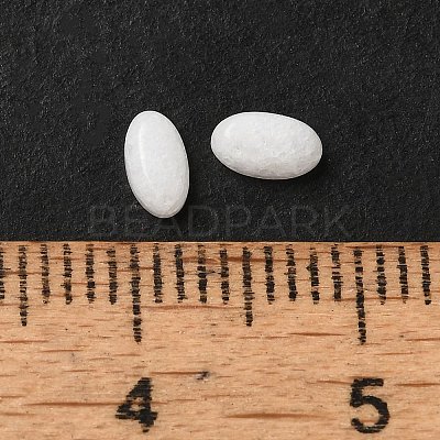 Natural White Jade Cabochons G-F772-01A-08-1