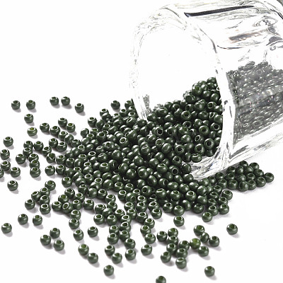 11/0 FGB Grade A Baking Paint Glass Seed Beads X-SEED-N001-A-1040-1