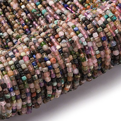 Mixed Gemstone Beads Strands LS-G-RM2025-C25-A-1