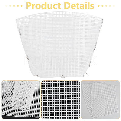 Plastic Mesh Canvas Sheet FIND-WH0420-66A-1