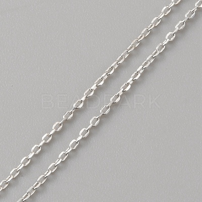 925 Sterling Silver Cable Chains CHC-TAC0008-02-1