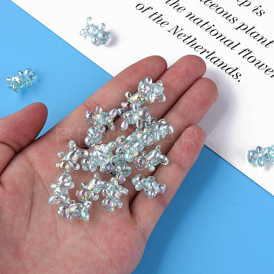 Transparent Acrylic Beads MACR-S154-127-C02-1