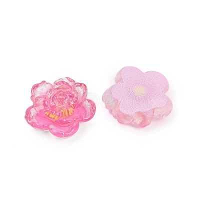Flower Series Resin Cabochons LS-CRES-Q008-01L-1