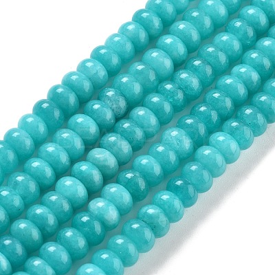 Natural White Jade Beads Strands G-E507-01U-1