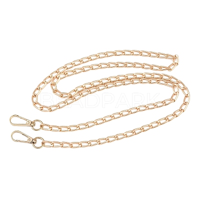 Alloy Twisted Chain Bag Chains AJEW-H145-86G-1