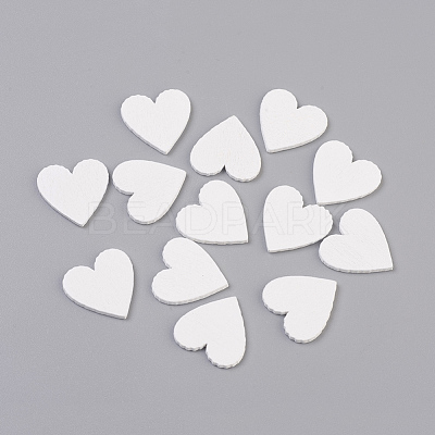 Spray Painted Wood Cabochons WOOD-L007-28-1