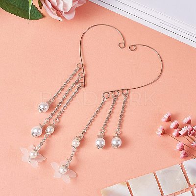 16Pcs 4 Style 316 Stainless Steel Ear Cuff Findings STAS-SZ0002-54-1