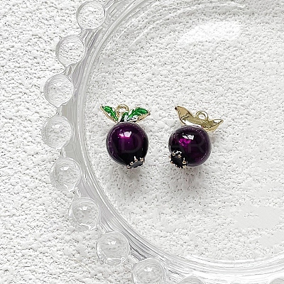 Alloy Enamel Pendants PW-WGE7FA4-02-1