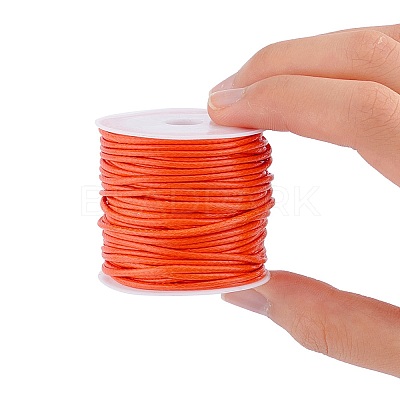 9 Rolls 9 Colors Waxed Polyester Cords YC-PH0002-24-1.5mm-1