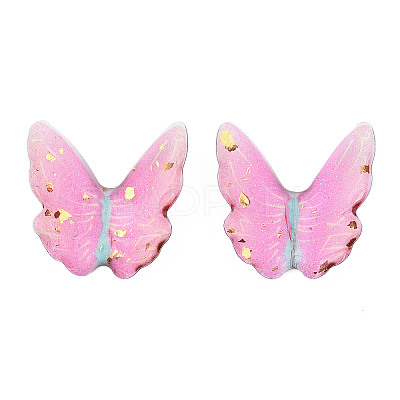 Transparent Epoxy Resin Cabochons CRES-T024-01B-1