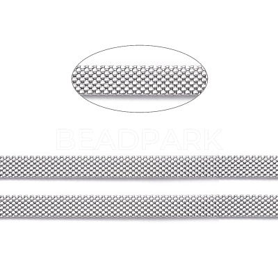 Tarnish Resistant 304 Stainless Steel Mesh Chains/Network Chains CHS-P011-11P-1