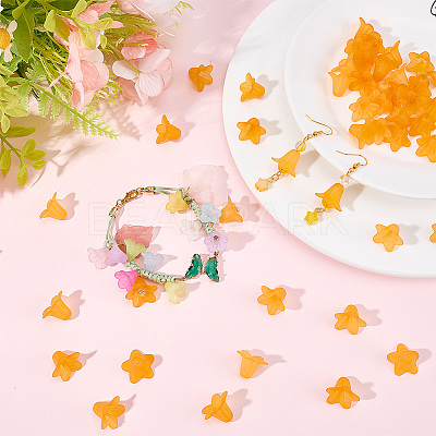 50Pcs Transparent Acrylic Beads OACR-SP0002-42-1