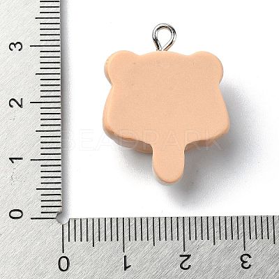 Resin Pendants RESI-I058-04I-1
