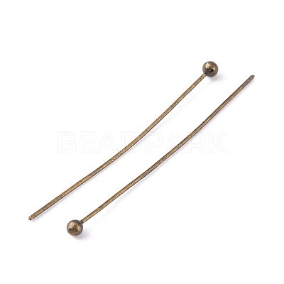 Brass Ball Head Pins LS-RP0.5x30mm-AB-1
