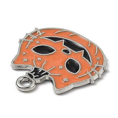 Alloy Enamel Pendants ENAM-Z001-15P-03-1