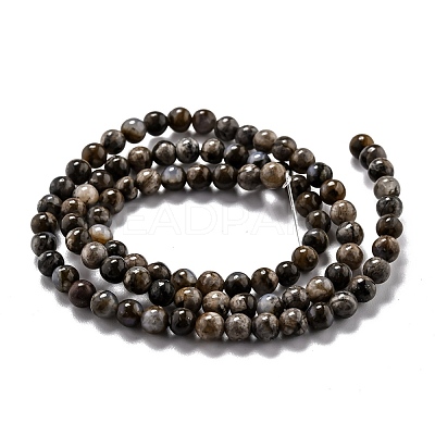 Natural Glaucophane Beads Strands G-O199-01A-1