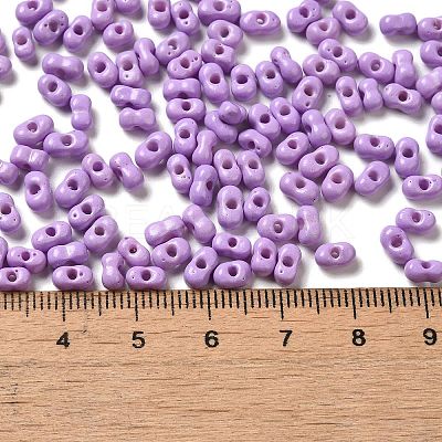 Baking Paint Glass Seed Beads SEED-K009-01A-11-1