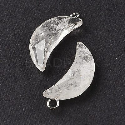 Natural Quartz Crystal Pendants G-L614-D05-P01-1