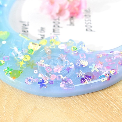 Plastic Paillette Beads LS-DIY-P025-05I-1