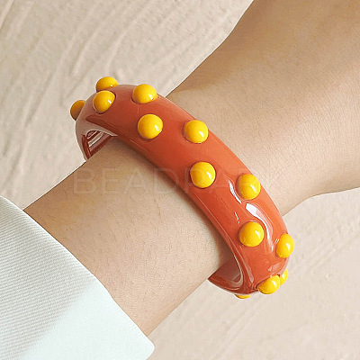 Fashional Plastic Cuff Bangles for Women FS-WG33943-03-1