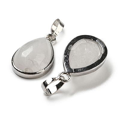 Natural Quartz Crystal Pendants G-I358-B20-1