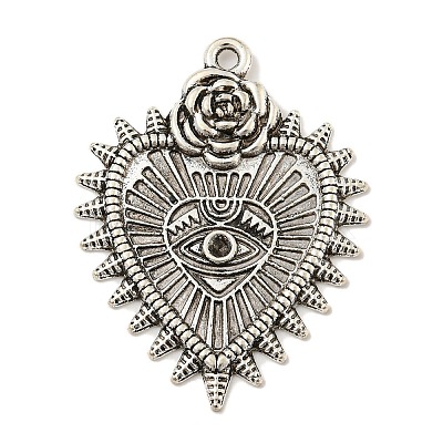 Tibetan Style Alloy Pendants Enamel Settings LS-TIBE-L013-10AS-02-1