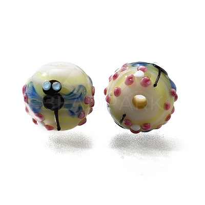 Handmade Lampwork Beads LAMP-K042-08C-1