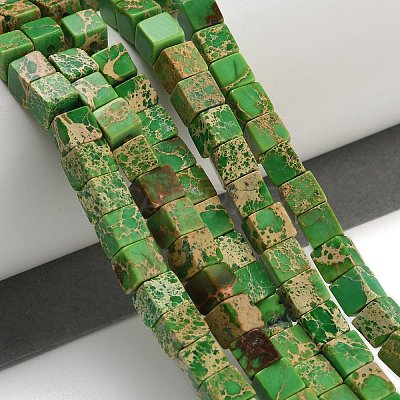 Natural Imperial Jasper Beads Strands G-I248-02-03-1