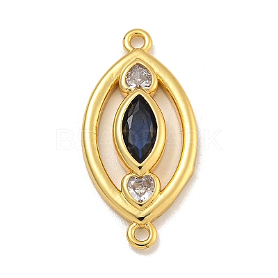 Rack Plating Brass Cubic Zirconia Pendants KK-C074-17G-1