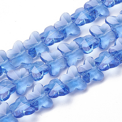 Transparent Glass Beads GLAA-Q066-10mm-B10-1
