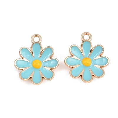 Alloy Enamel Pendants AL-CBA2919-01KGC-03-1