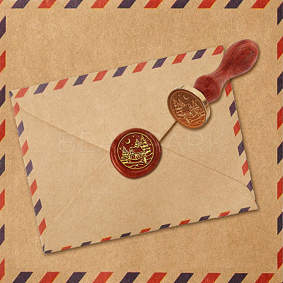 Wax Seal Stamp Set AJEW-WH0208-858-1
