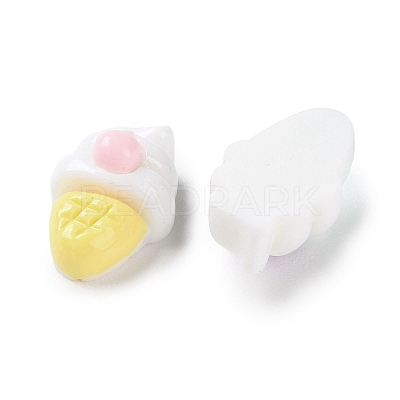 Opaque Resin Cabochons X1-CRES-F030-01I-1