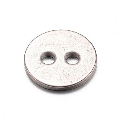 Tarnish Resistant 201 Stainless Steel Buttons STAS-D429-77-1