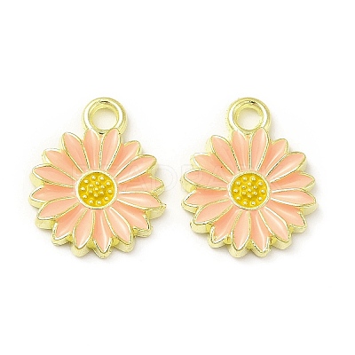 Alloy Enamel Charms FIND-H035-01B-LG-1