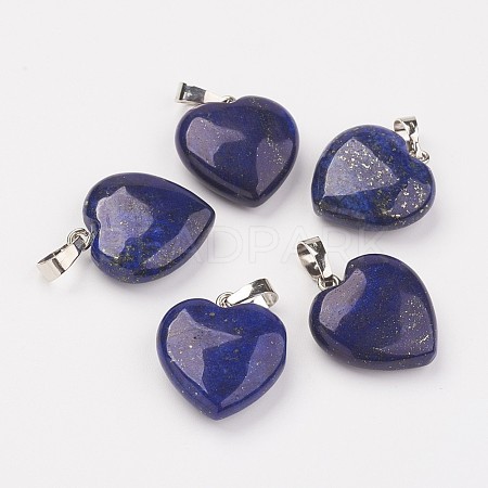 Natural Lapis Lazuli Pendants X-G-G956-B07-FF-1