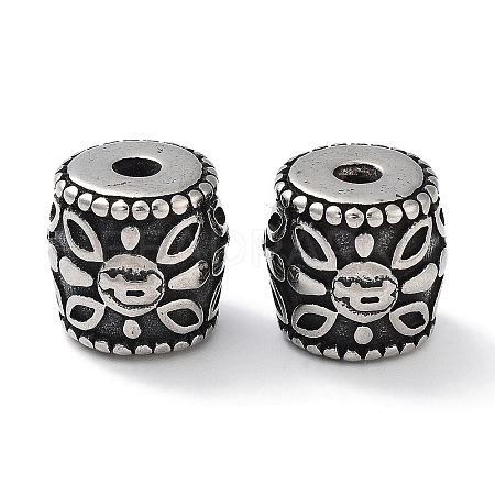 304 Stainless Steel Beads STAS-M057-32AS-1