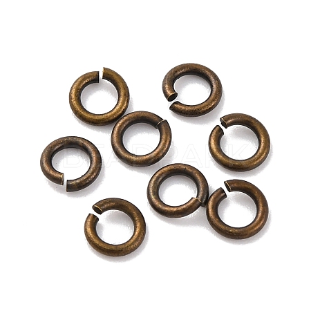 Brass Saw Cut Open Jump Rings LS-KK-G514-01H-AB-1