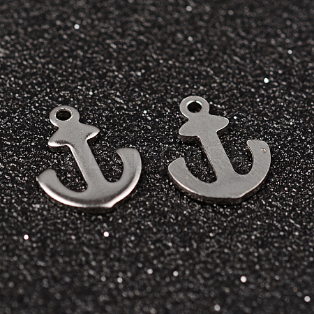 Anchor 304 Stainless Steel Charms STAS-G130-51P-1