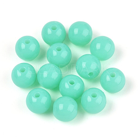 Fluorescence Acrylic Beads MACR-R517-8mm-06-1