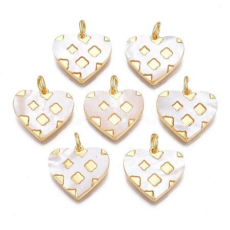 Shell Pendants KK-N233-167-1