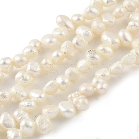 Natural Cultured Freshwater Pearl Beads Strands PEAR-A006-17A-1
