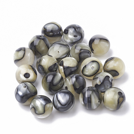 Cellulose Acetate(Resin) Beads KY-Q048-14mm-1413-1