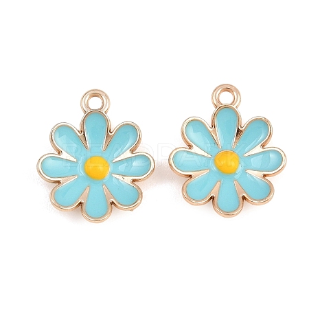 Alloy Enamel Pendants AL-CBA2919-01KGC-03-1