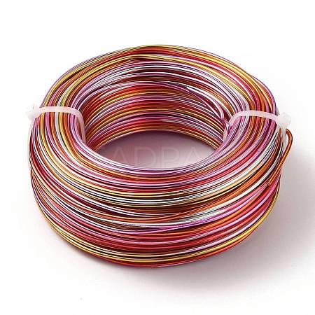 5 Segment Colors Round Aluminum Craft Wire AW-E002-2mm-B03-1