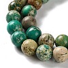 Dyed Natural Regalite/Imperial Jasper/Sea Sediment Jasper Beads Strands G-B124-C01-10-4